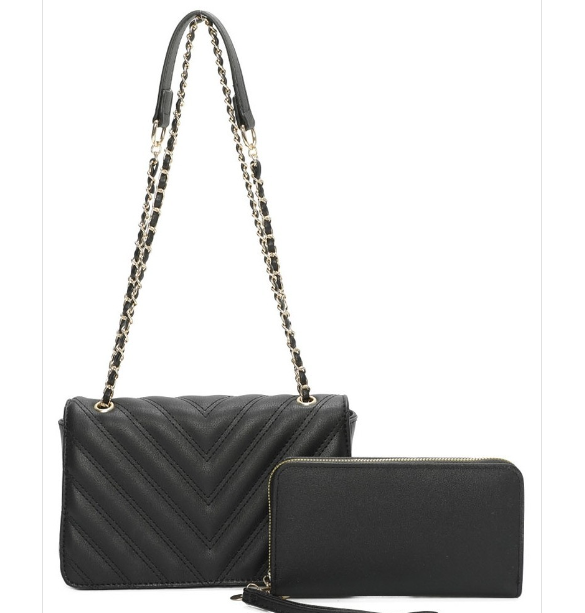 Buy Lino Perros Black Quilted Medium Sling Handbag Online At Best Price @  Tata CLiQ
